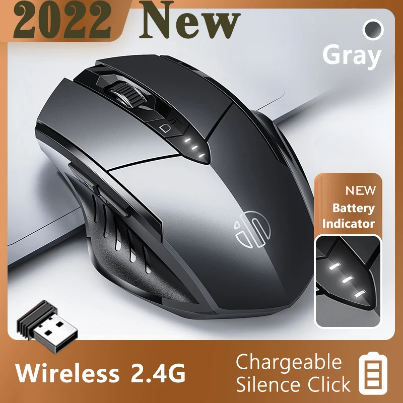 best wireless gaming mouse 2022 Wireless 2.4 GHz Ergonomic Mice Mouse 1600 DPI USB Receiver Optical Bluetooth-Compatible 3.0 5.0 Computer Gaming Mute Mouse desktop mouse Mice