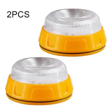  Rechargeable Led Car Emergency Light V16 Flashlight Magnetic Induction Strobe Light Road Accident Lamp Beacon Safety Accessory 