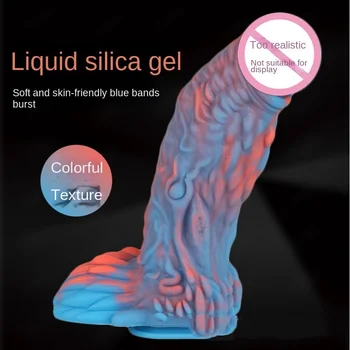 Oversized Monster Dildo Lesbian Anal Toys Suction Cup Tentacle Artificial Penis Animal Dildos Sex Toy for Women Adult 3