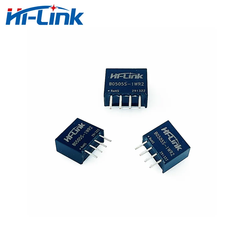 Free Ship 10pcs/lot Hi Link DC/DC B0505S-1WR2 switch Power Supply Module 1W 5V 200mA mini Converter for EV charging/BMS system 4