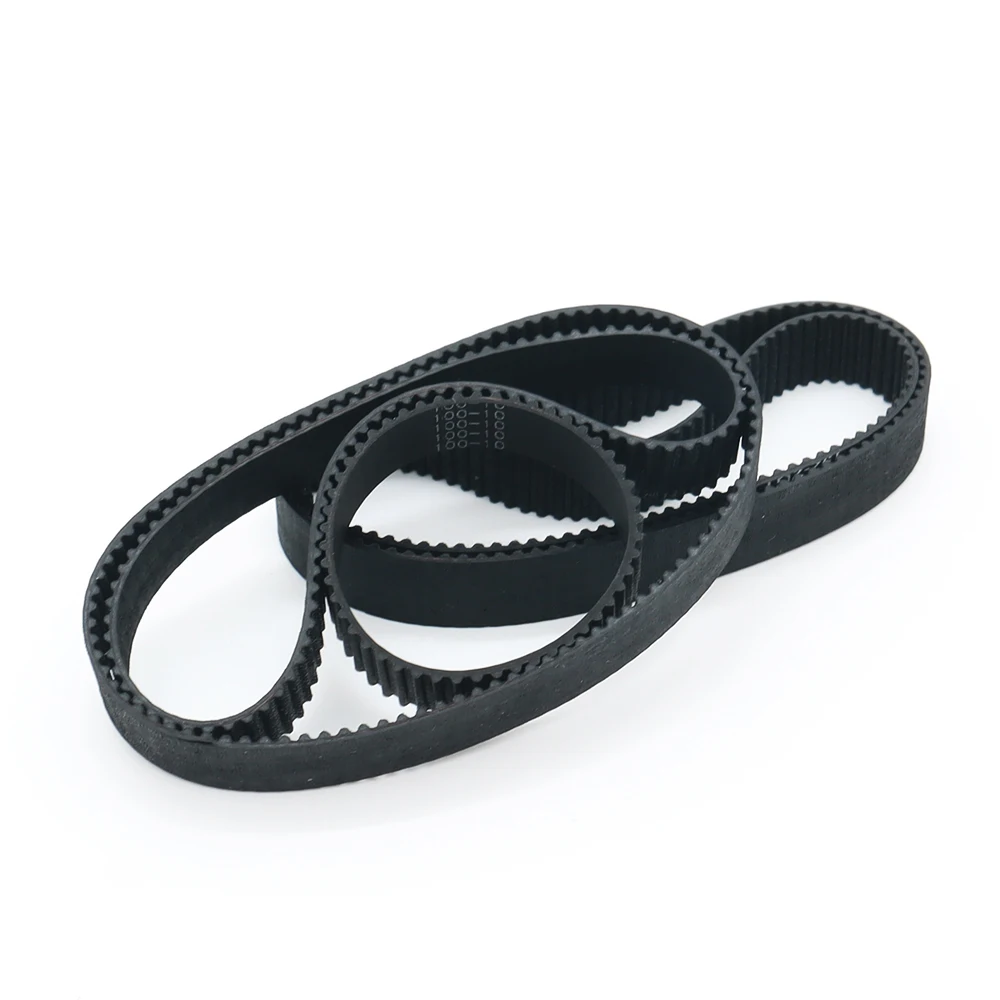 타이밍 벨트 폭 2GT 벨트, 길이 둘레 406mm-900mm, 2M 고무 폐쇄 루프 타이밍 동기 벨트 부품, 3D 프린터, 10mm