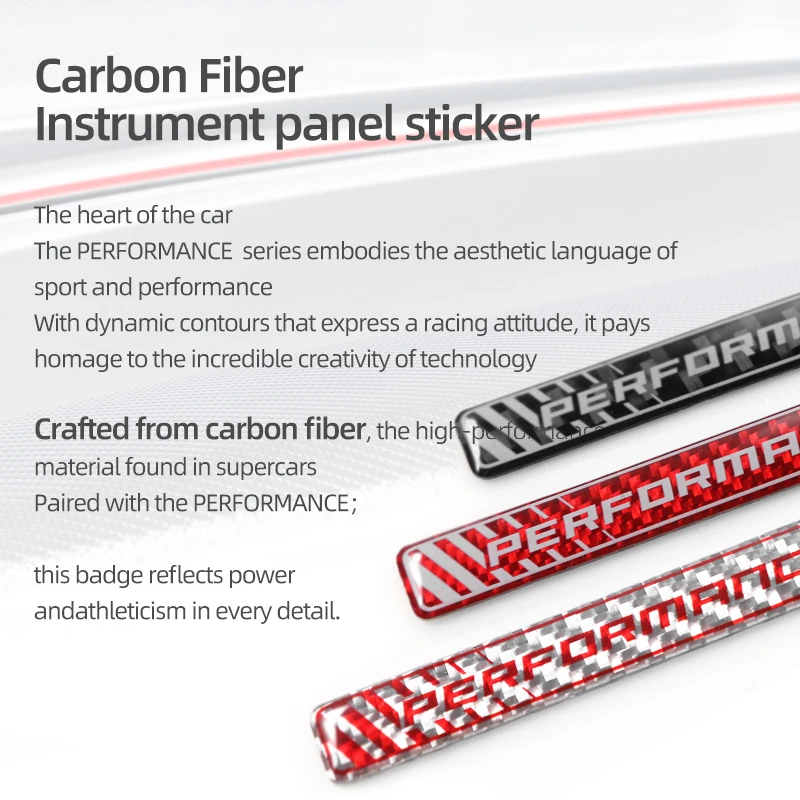Dashboard Panel Stickers Instrument Trim Strips Carbon Fiber Trim Car Tuning Accessories For Tesla Model 3 Highland Model Y X S car interior trim