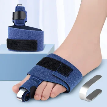 1Pc Toe Corrector Toe Fracture Fixator Orthotics Foot Bone Thumb Adjuster Correction Soft Pedicure Socks Bunion Straightener 1