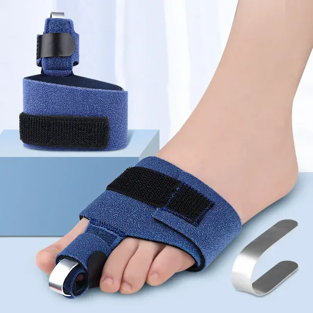 1Pc Toe Corrector Toe Fracture Fixator Orthotics Foot Bone Thumb Adjuster Correction Soft Pedicure Socks Bunion Straightener 1