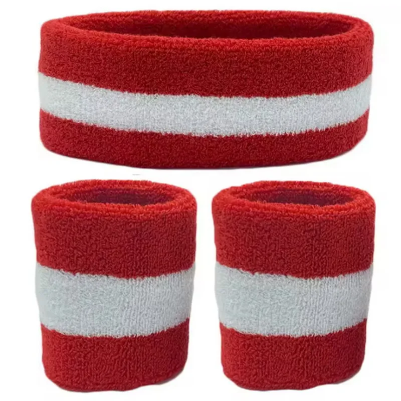 Sweatband and Wristband Set