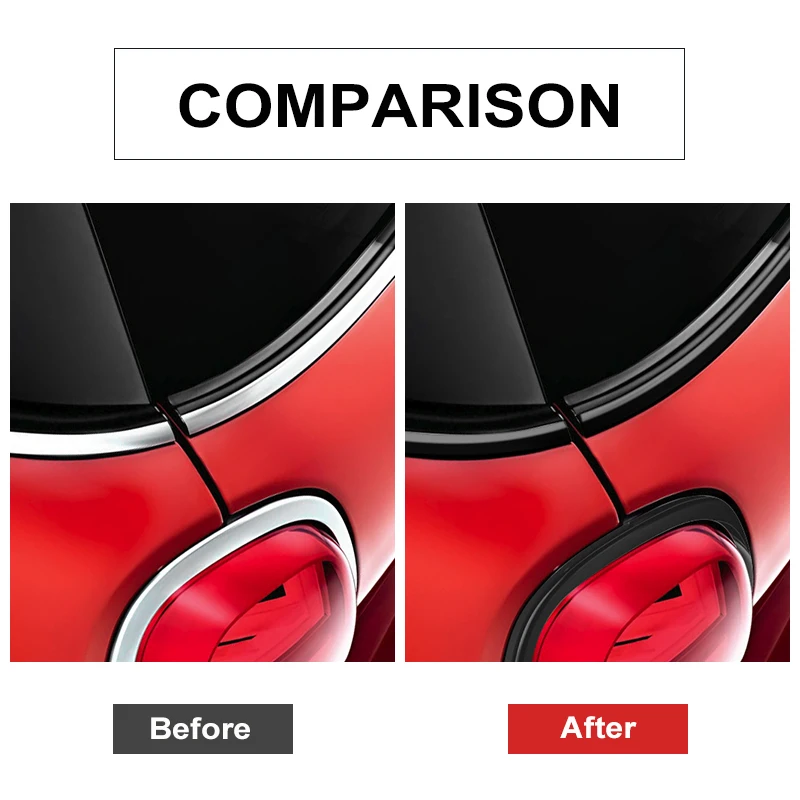 Car Window Door Waistline DIY Sticker Decoration Vinyl Film car vinyl film For Mini Cooper R53 R55 R56 R60 R61 F54 F55 F56 F60