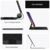 Magic Keyboard Folio For Xiaomi Pad 7 2024 Mi Pad 7 Pro 11.2" Tablet Smart Case Portuguese Spanish Korean French keyboard cover 4
