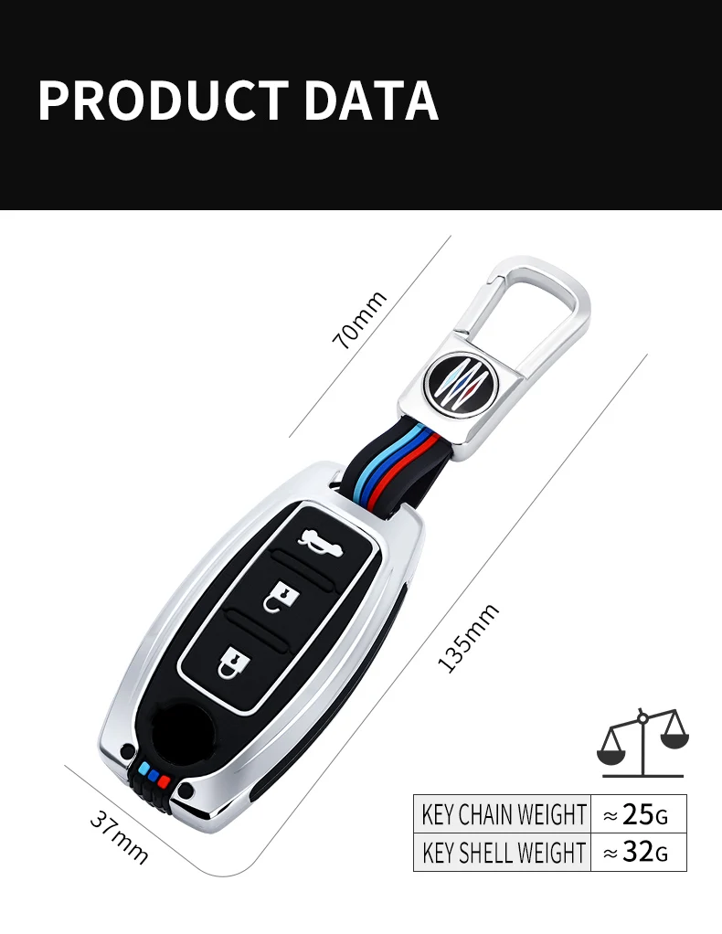Astuccio portachiavi in Gel di Silicone luminoso lega di zinco per Nissan Qashqai J10 J11 x-trail T31 T32 tira Tiida Pathfinder Murano Note Juke 17 Astuccio portachiavi in Gel di Silicone luminoso lega di zinco per Nissan Qashqai J10 J11 x-trail T31 T32 tira Tiida Pathfinder Murano Note Juke - Sb3df701211e849b3b1aaec9678fd2309J