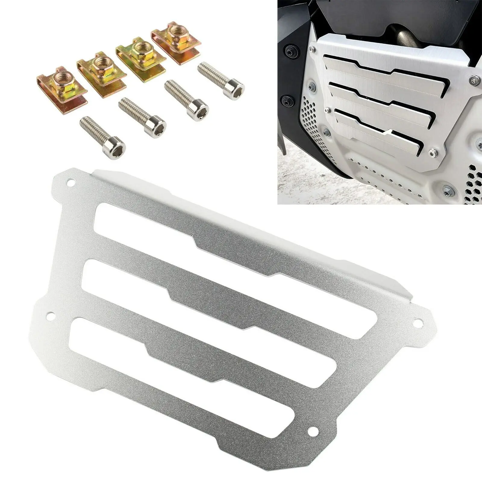 Parti Del Motociclo Protezione Del Motore Protezione Della Griglia Del Radiatore Della Moto Per 790 890 Adventure R S Adv Dirt Bike Cf Accessori