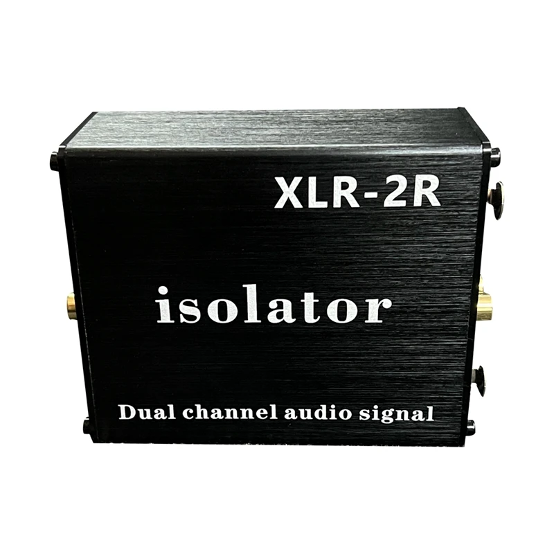 

1 Pcs XLR-2R 6.5 XLR Audio Noise Isolator To Eliminate Common Ground Current Sound Anti-Interference Isolator
