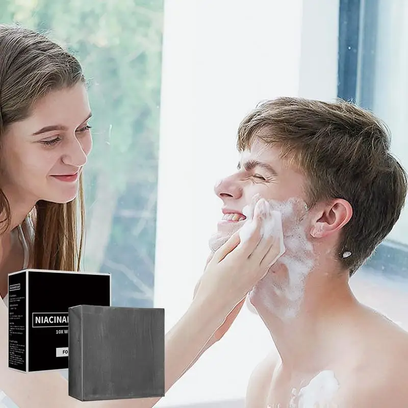 Рисунок 4 - Угольное мыло, натуральное черное угольное мыло