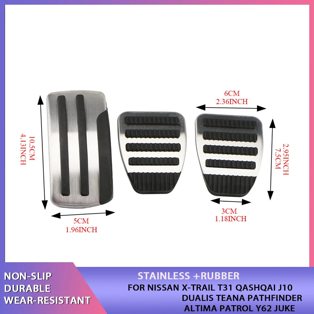 Car Accelerator Pedal For Nissan X-trail T31 Qashqai J10 Dualis Teana Pathfinder Altima PATROL Y62 Juke Accessories