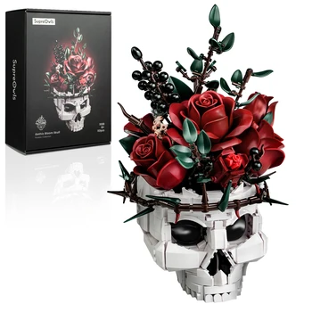 Skull Rose Building Set 1