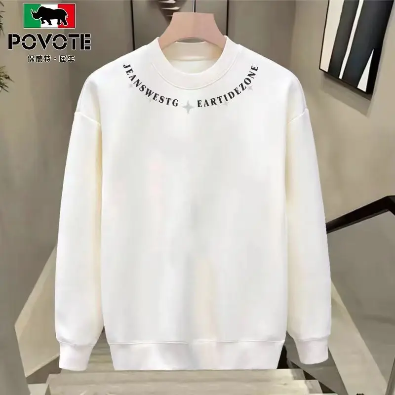 

Новинка Осень-зима 2023, Мужская толстовка со взрывным принтом, модный бренд ins, высококачественный Повседневный пуловер с принтом, одежда с круглым вырезом