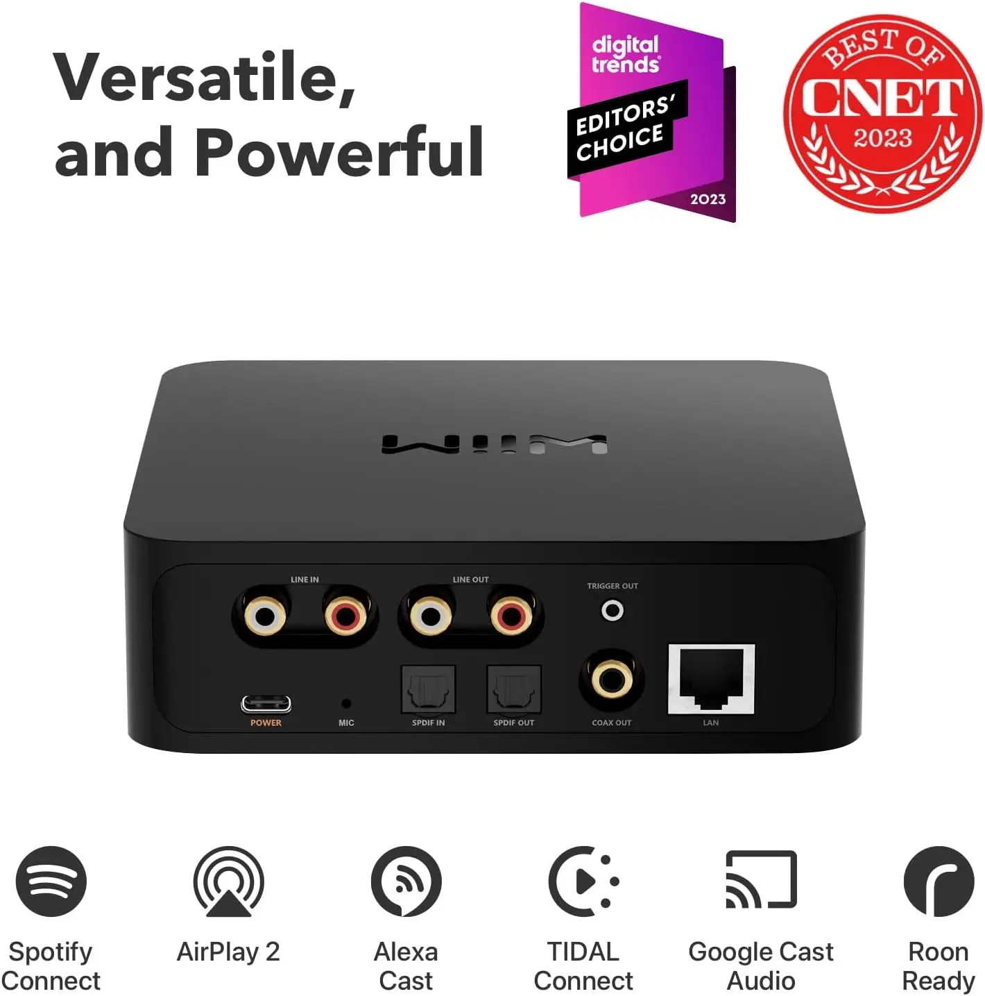 WiiM Pro Wireless Audio Receiverairplay2 Bluetooth Lossless