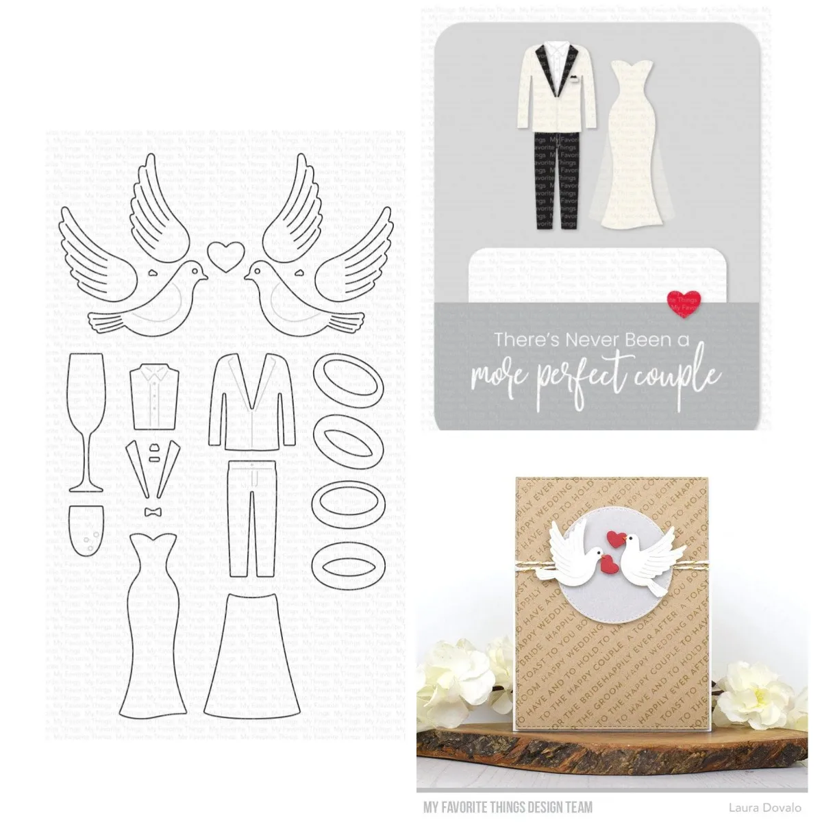 

Wedding Pigeon New Metal Cutting Dies Scrapbook Embossed Make Paper Card Album Diy Craft Template Decoration Cut Die 2023