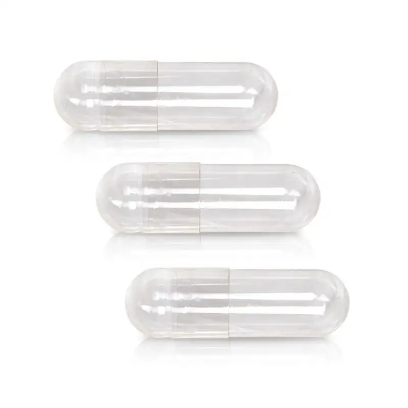 1000PCS Vegan Separated Capsules 000 00 0 Joined Vegetarian HPMC Empty Capsules Kosher Halal Food Grade Hollow Capsule empty pill capsule