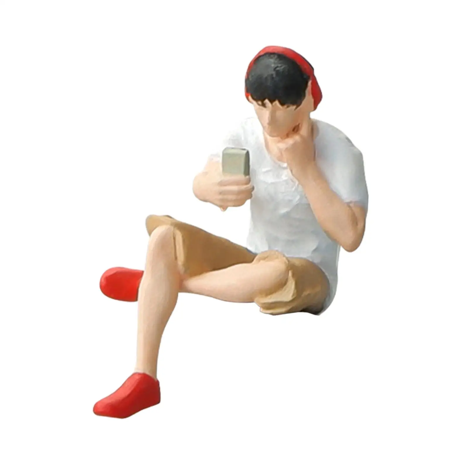 

Миниатюрные фигурки Диона для мальчиков 1:64, фигурки людей с ручной росписью для пейзажа, реквизит для фотосъемки, декор Диона для кукольного домика