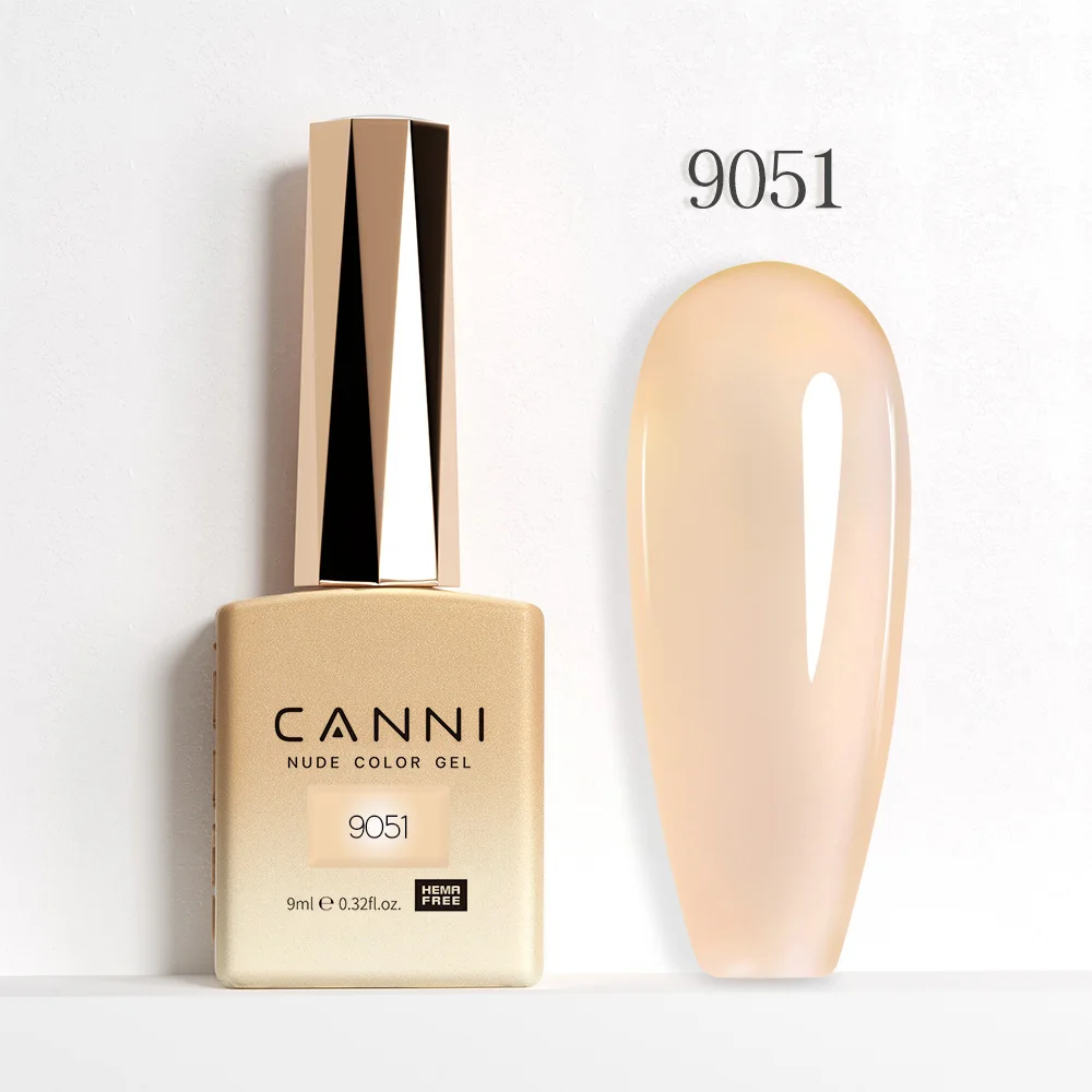 CANNI Hema-Free Christmas Red Nail Gel Polish - 9ml French Gorgeous Color Collection