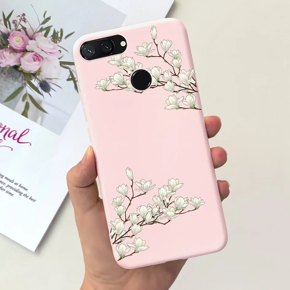 For Xiaomi Mi 8 Lite Case 6.26" Fashion Landscape Girls Bumper Soft Silicone Phone Cover For Xiomi Mi 8 Lite Funda Mi8Lite Pouch 2