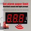 30-130 dB Noise Measuring Instrument Digital Sound Noise Level Meter Indoor Wall Mounted Tester 3