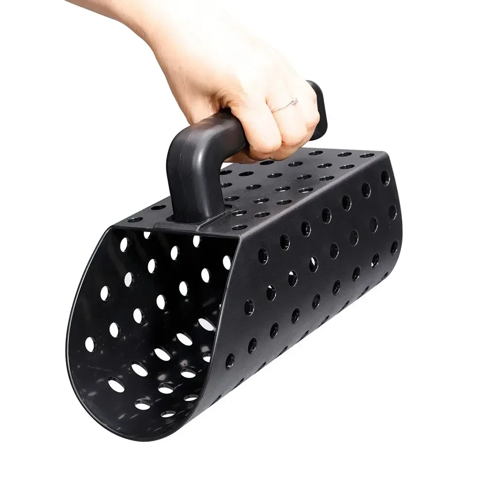 ABS Metal Detector Accessories for Underground Treasure Detect-Includes Sand Scoop for Metal Detecting, Collapsible Shovel