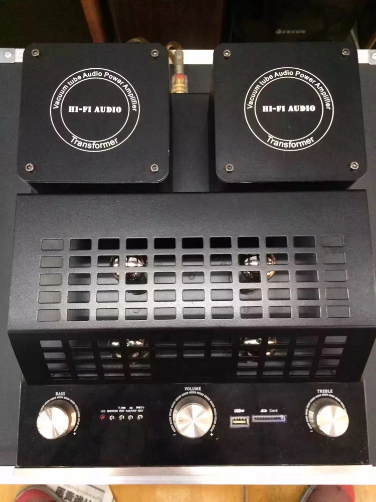 真空管アンプ M8 Bluetooth AUX XuanZu Xz-U2012 2P2 + VMOSクラスA ハイブリッド 真空管 アンプ