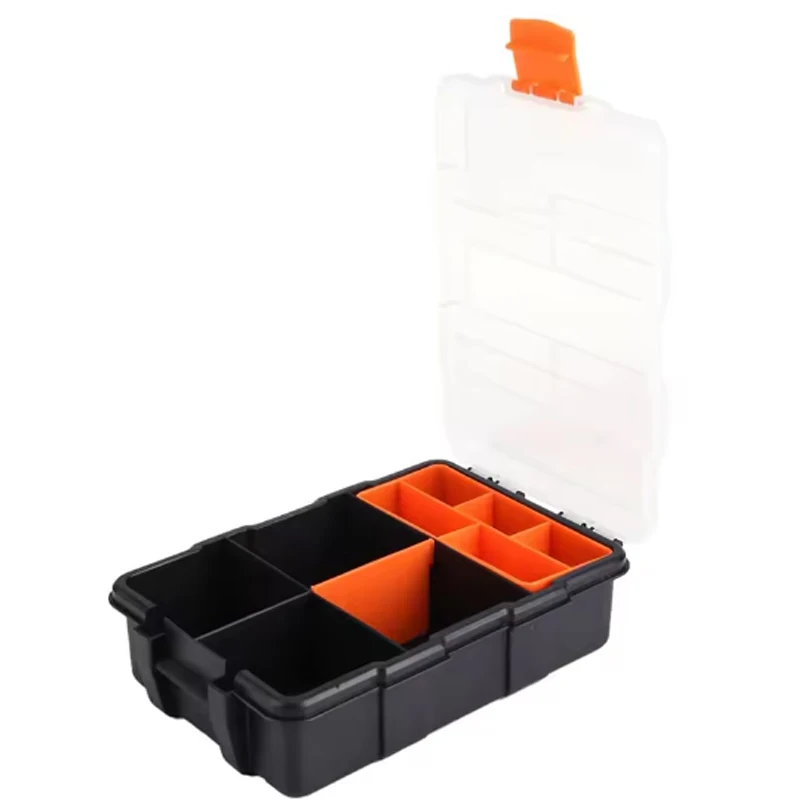 Matte Plastic Parts Box Hardware Parts Box Household Classification Screw Packaging Tool Box