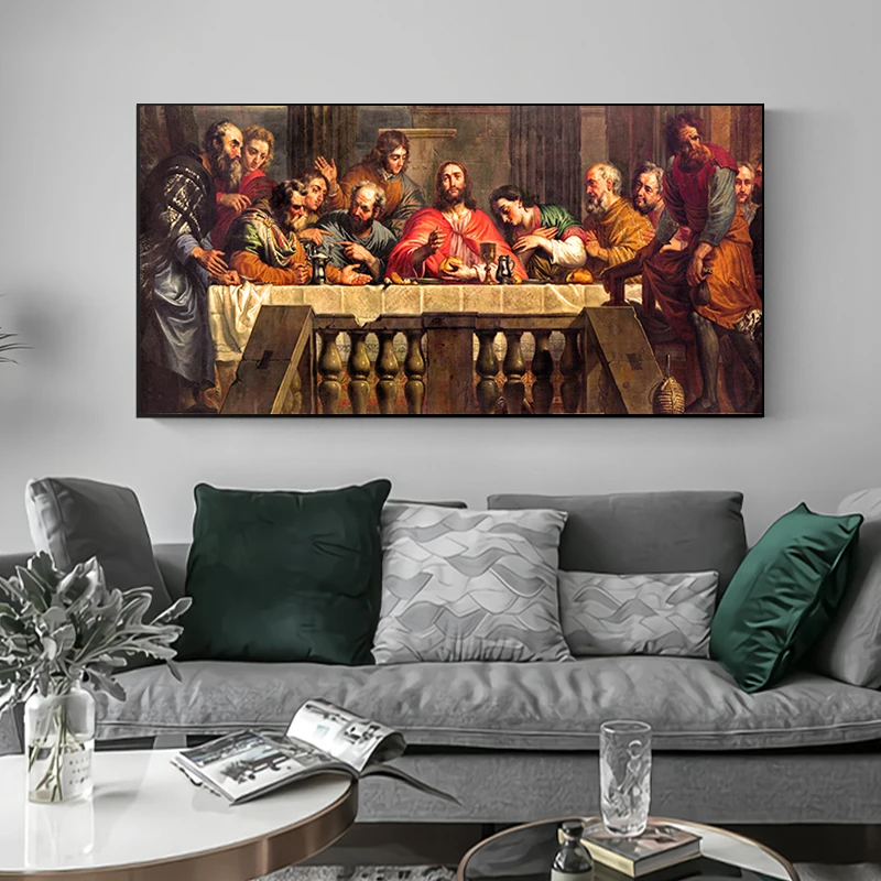 Diamond Painting Classic Wall Art Jesus In The Last Dinner Canvas