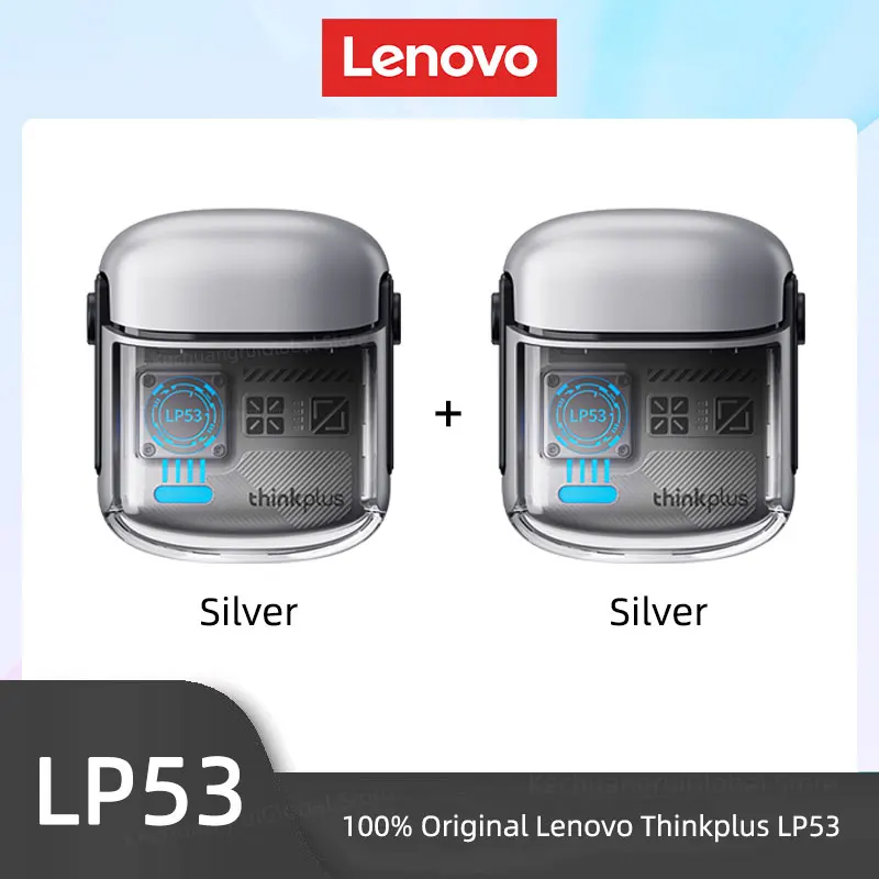 2Pcs Silver