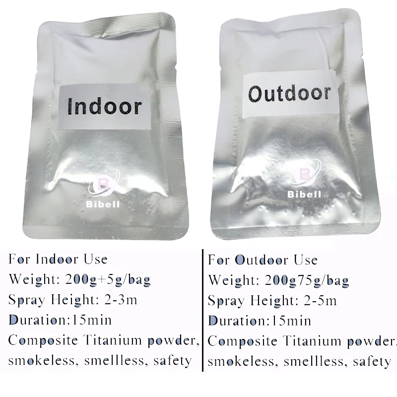 Cold Spark Powder Ti Powder Cold Sparkular Machine 200g/bag indoor outdoor Cold sparkler 750W Spark Machine Stage events show
