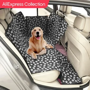 AliExpress 컬렉션 방수 애완견 카시트 커버, 보호대 프린트 애완견 스크래치 방지 뒷좌석 커버, 보호대 패드