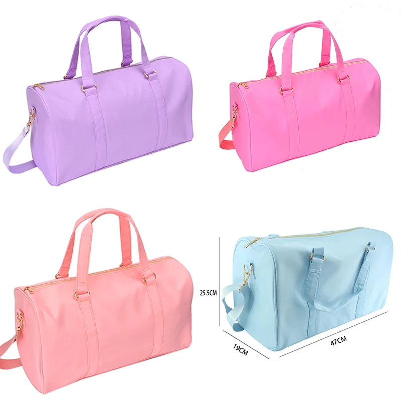 New Nylon Waterproof Outdoor Travel Large Capacity Unisex Handbag Yoga Fitness Luggage Bag_voghion.com