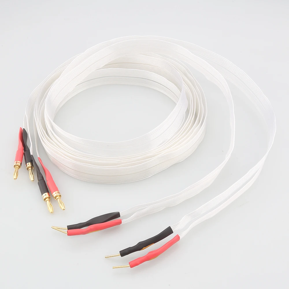 Cavo CC placcato argento 2x14AWG OCC for cavo di alimentazione lineare