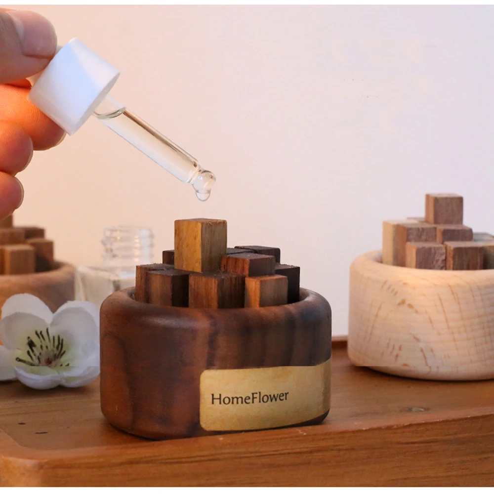 Reed Diffuser Stick Creative Wooden Aromatherapy Interior Fragrance Expanding Fragrance Essential Oil Reed Aroma Diffuser Stick Room Fragrances