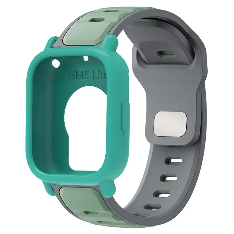 Silicone Sports Wristband with Strap