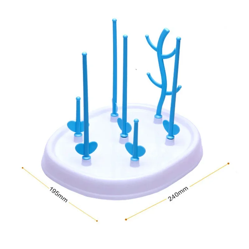 Bottle Drying Rack Baby Bottle Drying Rack Feeding Bottle Drying Rack Rack Detachable Bottle Dry Rack Baby Bottle Drain Drying Racks Baby Cleaning Dryer Drainer Storage Drying Easy To Clean