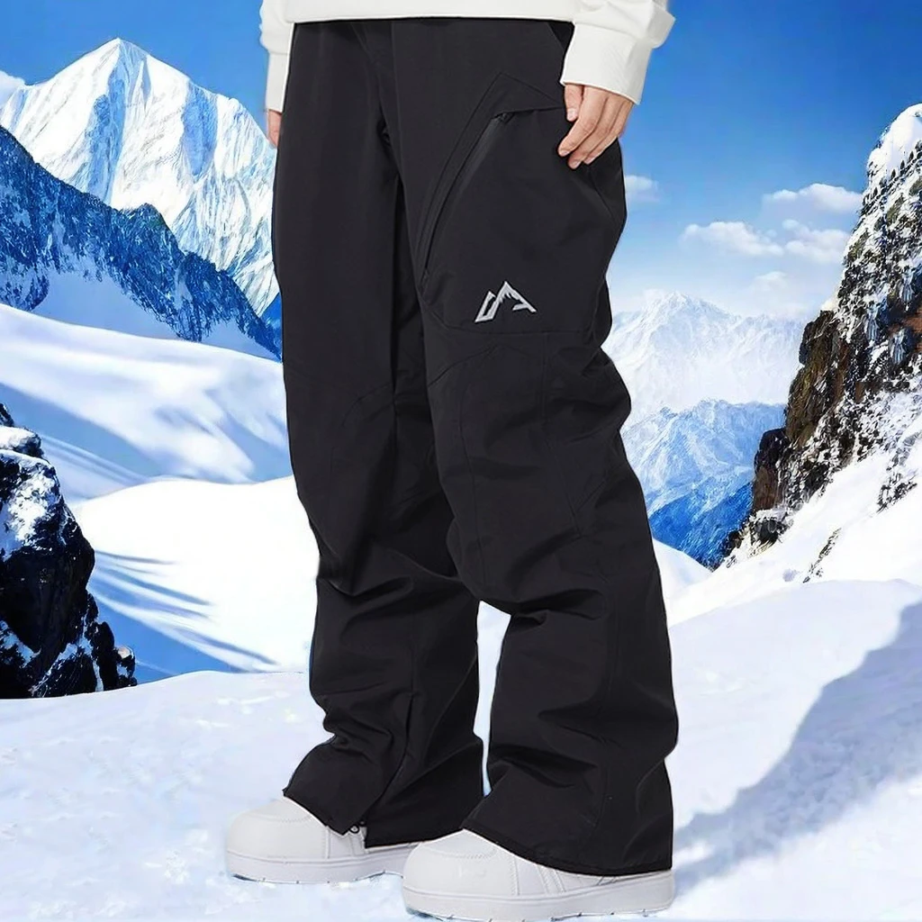 Pantalones De Esquí Impermeables Para Mujer - Con Tirantes, Softshell, Resistentes Al Viento, Ideales Para Nieve