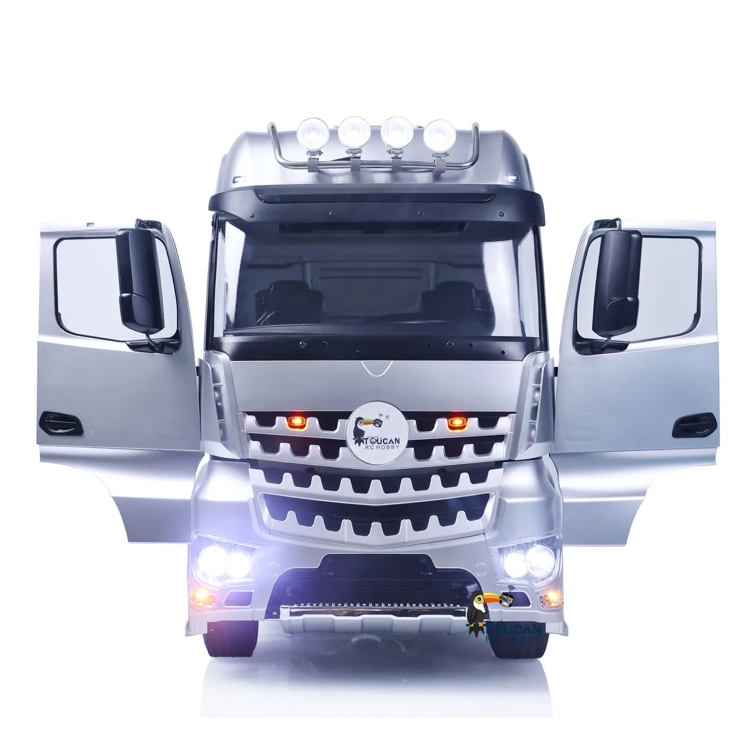 LESU 1/14 8x8 RC Tractor Truck Metal Chassis High-Quality DIY Remote Control Car with Painted and Finished ESC Toys THZH1538 3