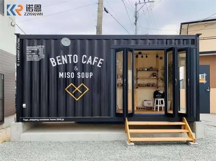 Anpassen Container Coffee Shop Miete Fertighaus Modular Container Haus Versand Container Bar Restaurant mit Küche