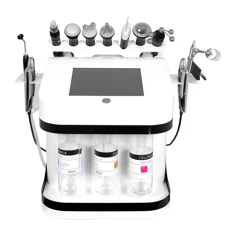 New benchtop Black Pearl 10-in-1 multi-functional skin management integrated instrument cleaning micro-grinding machine 2