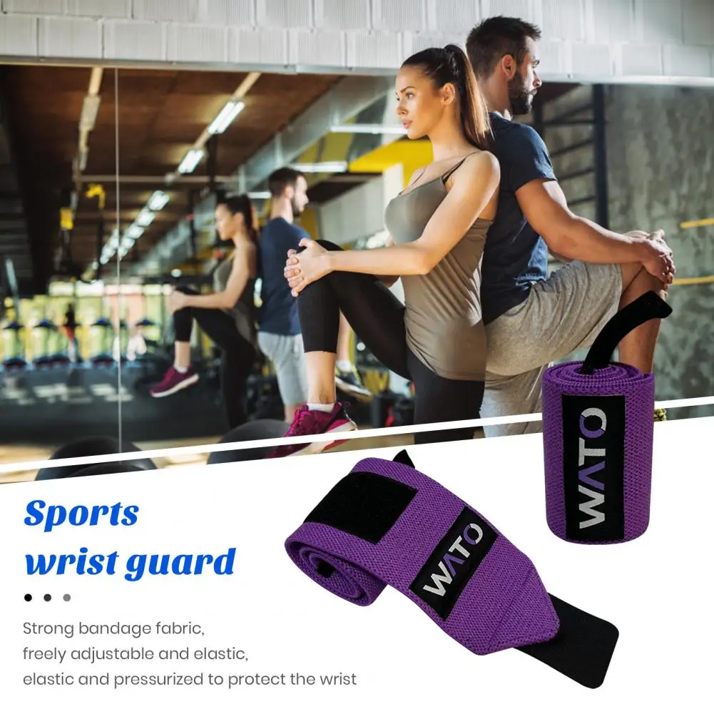 

Wrist Brace Gym Wrist Wrap Adjustable Fastener Tape Sports Wristband Enhance Weightlifting Performance with Compression Wrist