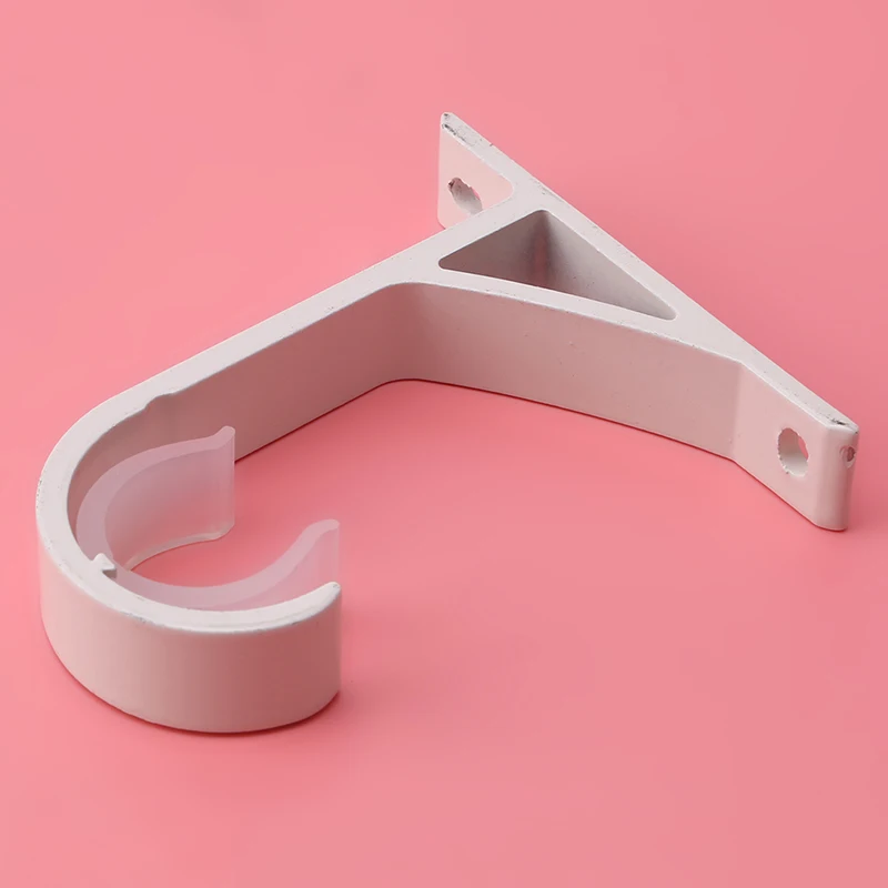 Drapery Bracket Fit Drape Rods Curtain Fixed Holder Modern Window Curtain Rod Pole Drapery Holder Home Decor