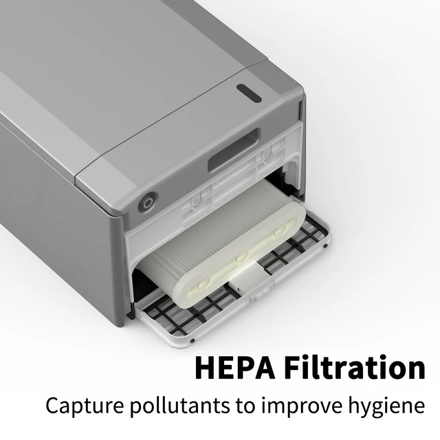 AIKE Premium Commercial Vertical Hand Dryer with HEPA Filter High Speed Automatic Hand Dryer For Mall Hotel Toilet Bathroom 3