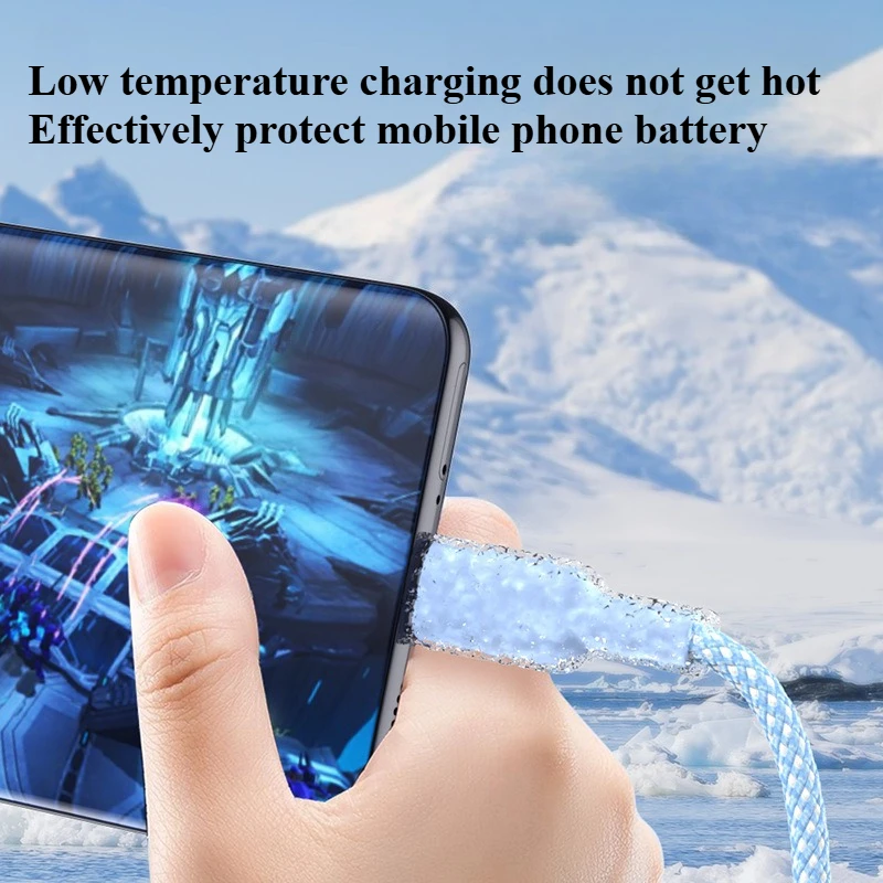 รูปสินค้า สายชาร์จ Type-C รองรับ PD 60W ชาร์จเร็ว ถ่ายโอนข้อมูลได้