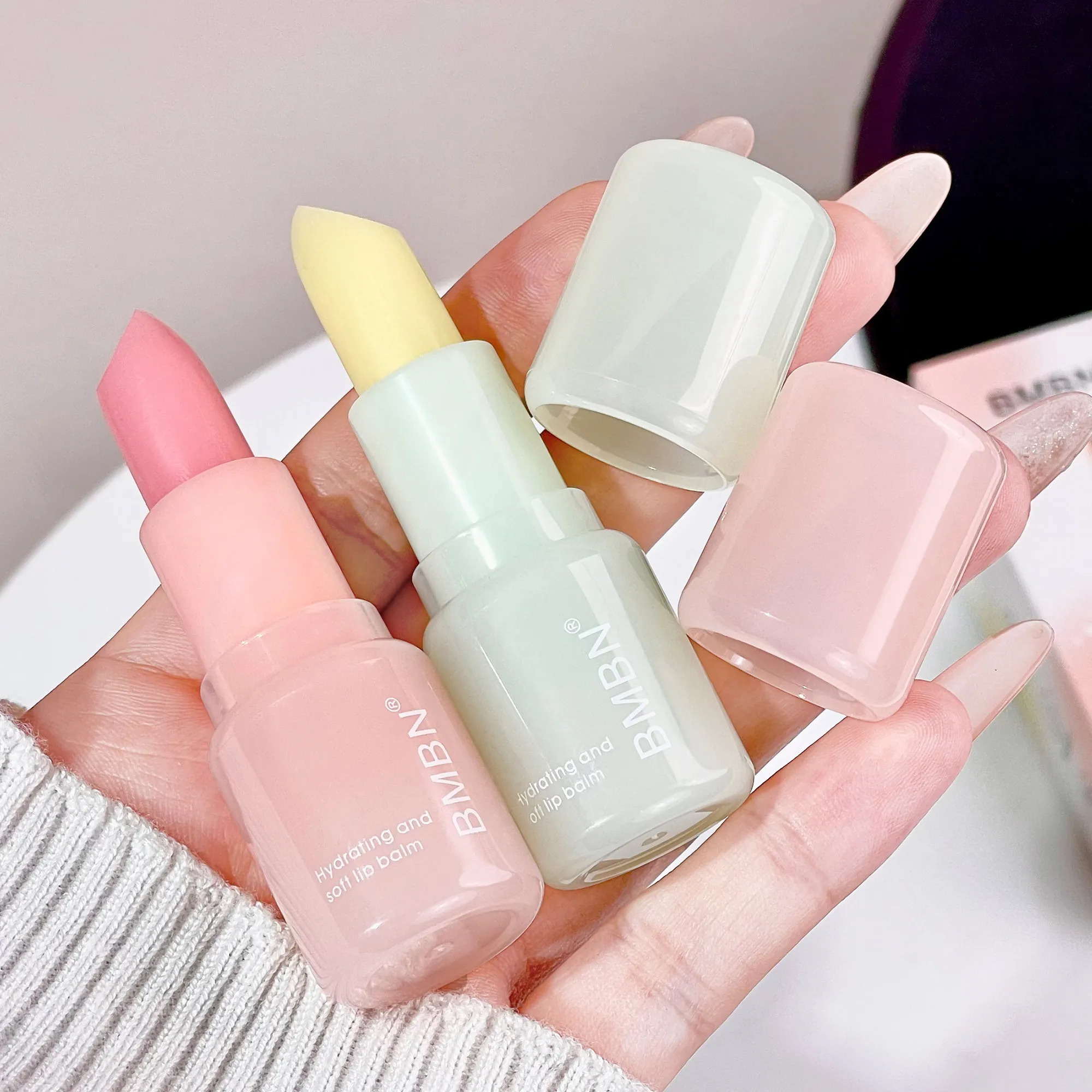 Moisturizing Lip Balm Duo Gift Set - Hydrating & Repairing Lip Care Essentials