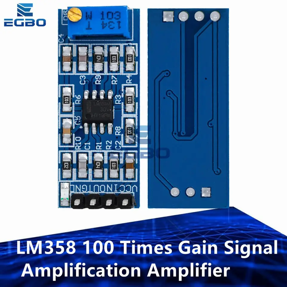 Modulo Amplificatore Operazionale Di Segnale Debole Lm358 - Foto 12