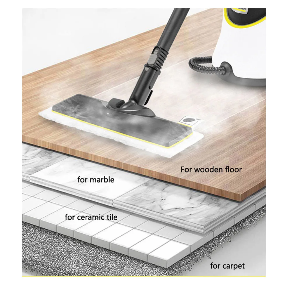 Capa de pano para Karcher EasyFix SC2 SC3 SC4 SC5 Vapor Mop Cleaner Peças sobresselentes para Karcher EasyFix Steam Mop Almofada De Limpeza De Pano