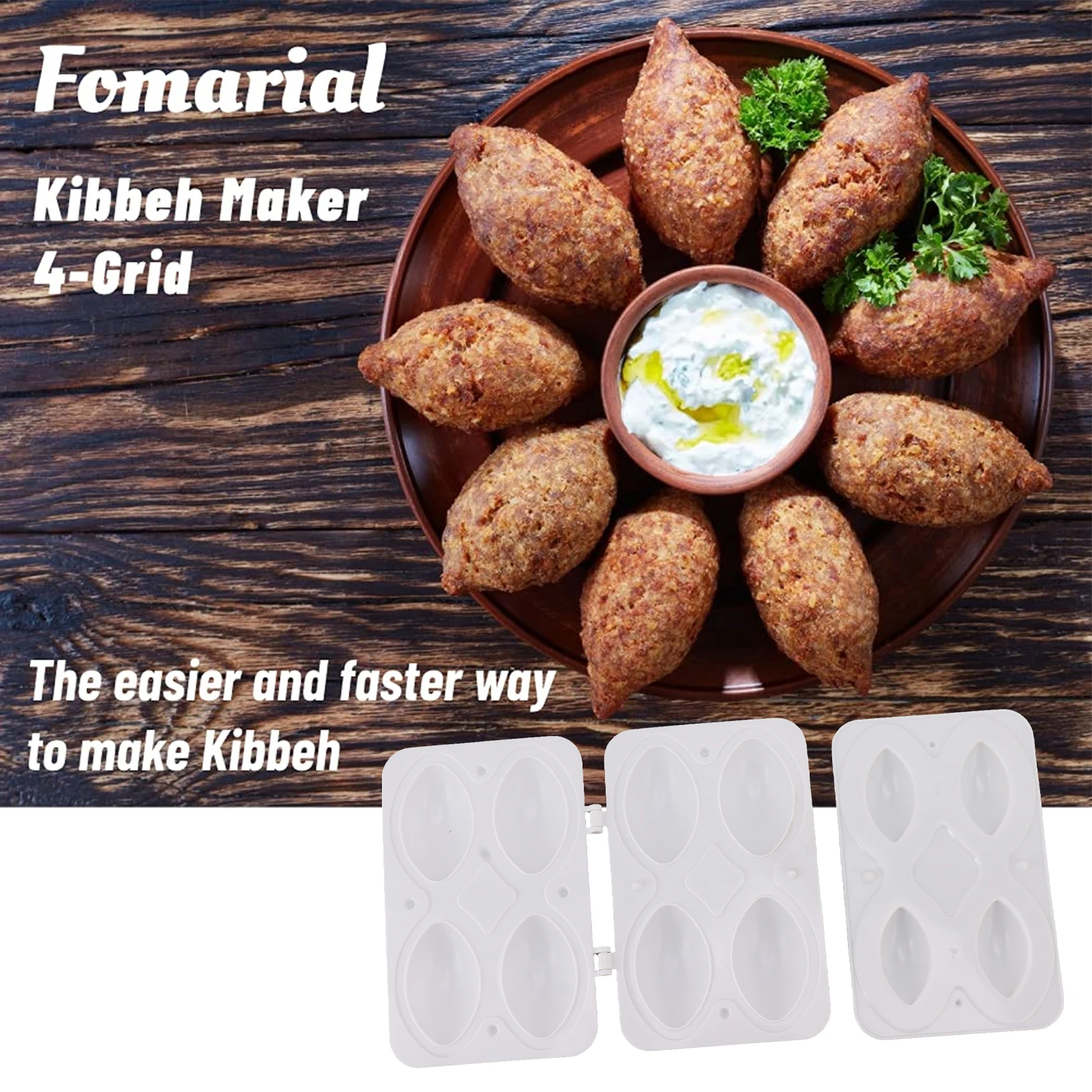 Meatloaf Maker Press Tool Meatball Making Mold ABS Meatloaf Maker Press Tool Dishwasher Meatball for Kitchen