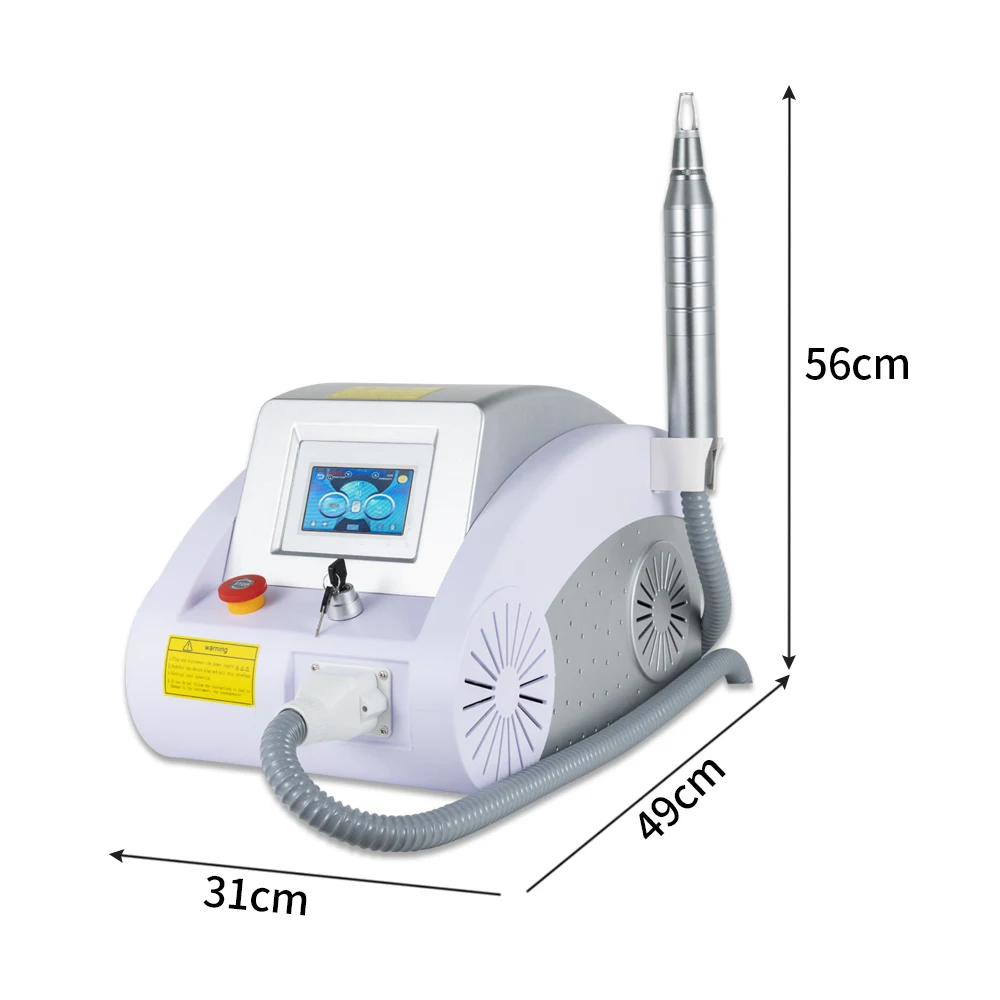 Laser Skin Treatment Q Switched Nd Yag Picosecond Laser Wash Tattoo Wash Eyebrow Removal Laser Hair Removal Skin Whitening Mole 532nm 755nm 1064nm